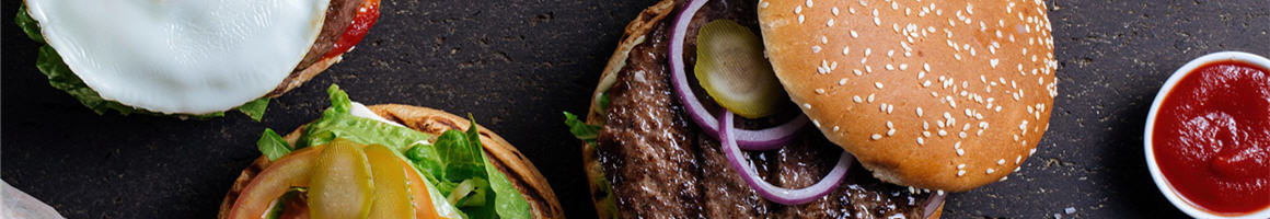 Eating American (Traditional) Burger Sandwich Salad at Valley Fresh restaurant in West Orange, NJ.